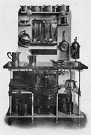 Kochtisch der Firma Siemens-Schuckert, 1912 (Zum Vergrern anklicken)