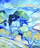 Georges Braque: Landschaft in der Provence, L’Estaque. Foto: VBK, Wien