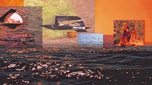 Artikelbild: Laleh Khorramians Animationsfilm "Water Panics in the Sea" (2011) nimmt 
den Betrachter auf eine fantastische Reise mit. - Still: Galerie Ruyter