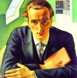 Illustration
- Ein intensives Porträt von Schriftsteller und Pazifist Rudolf Jeremias Kreutz von 1928, gemalt von Franz Howanietz.  Foto: Wien Museum 
