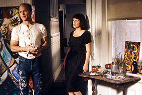 Pollock (Ed Harris) und seine Ehefrau Lee Krasner (Marcia Gay Harden)