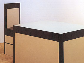 Table and Chair, 1963-64 (Zum Vergrern anklicken) / Bild: MAK