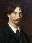 Ilja Repin, Selbstportrt, 1878 (Zum Vergrern anklicken) / Bild: Staatliches Russisches Museum