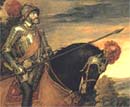 Tizian: Karl V. nach der Schlacht von Mhlberg (Zum Vergrern anklicken)