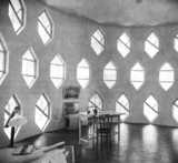 Futuristisch, poetisch – doch letztlich nur noch staatsfeindlich: Die Architekturen von Konstantin Melnikow, derzeit im Wiener Ringturm zu bewundern.  Foto: Katalog 