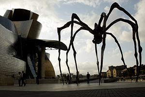 Artikelbild: Eine der "Mamans"  vor dem Guggenheim in Bilbao. - Foto: Reuters/Vincent West